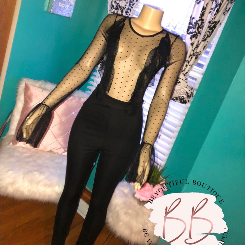 Sexy Sheer Jumpsuit